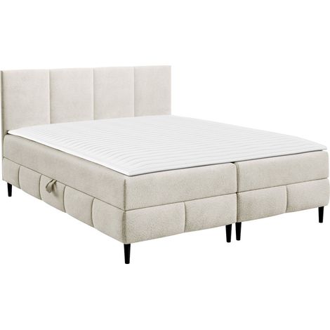 Cama continental Rivus I, Coral 15, Continental, Individuales, 120x200, Tapiz, Somieres, 122x206x88cm (1/5)