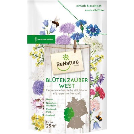 ReNatura Blütenzauber West 0,275 kg Bumenmischung Wildblumen Bienenweide