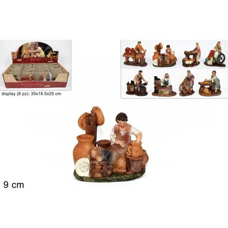 Personaggio Mestieri 9 cm Assortito