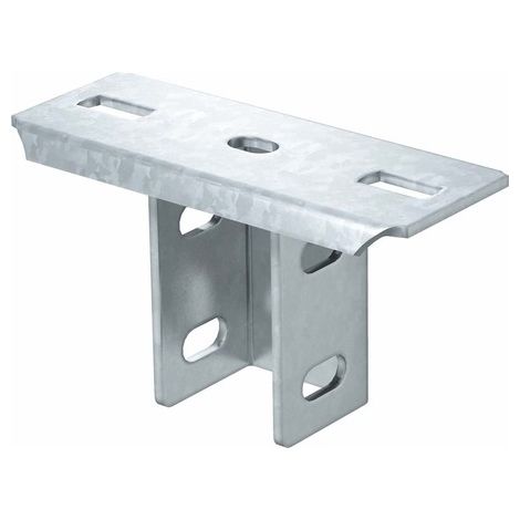 OBO Bettermann Placa de cabeza para US 5-Stiel 140x75x104 acero cincado por inmersión en caliente, 6348904
