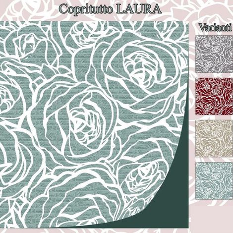 Trade Shop - ALLROUND-COVER SCHAL MULTIFUNNELL-SOFA SCHLAFSESSEL VERSCHIEDENE FARBEN LAURA -