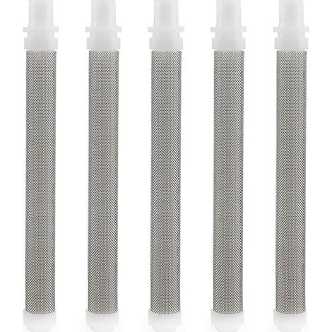 5 Stück 60 Mesh Airless-Spritzpistolen-Filterelemente, Mesh Airless-Spritzpistolen-Filterelemente für Wagner Airless-Farbspritzpistole (1/5)