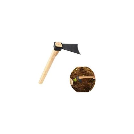 Houe de jardinage, houe à pioche, houe à creuser le sol, outil de jardinage, outils de creusement du sol, jardinage, houe à creuser,houe à pioche, outil à bois, cultivateur de fleurs