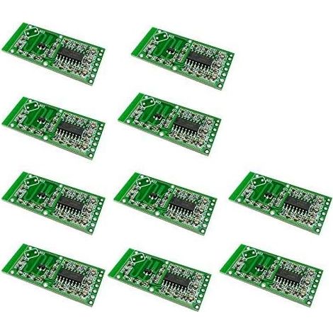 10PCS RCWL-0516 Micro Onde Capteur Radar Intelligent Commutateur Module Capteur d'induction du Corps Humain 4-28V 100mA (1/5)