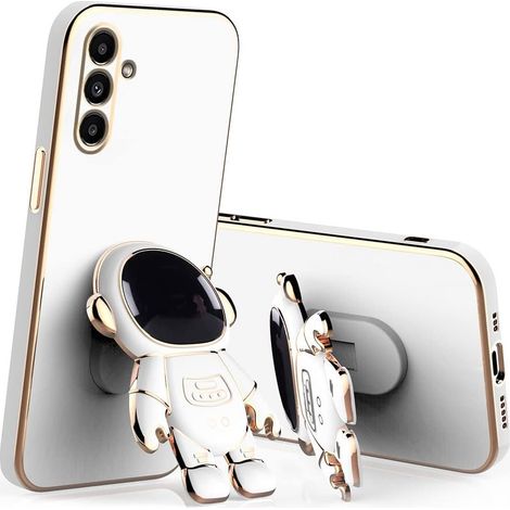 Custodia per Samsung Galaxy A56 5G, Astronauta, Bianca (1/5)