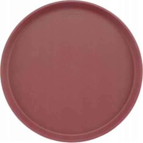 Cambro Camtread vassoio rotondo antiscivolo burgundy 35 cm