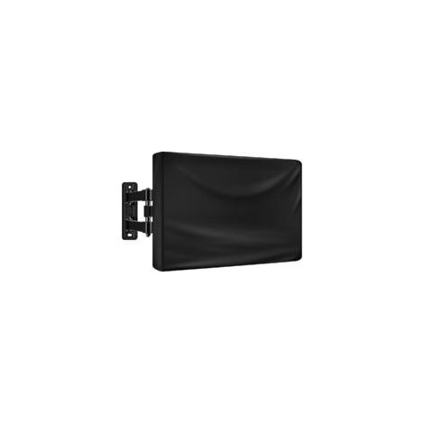 Housse de protection pour écran plat d'extérieur - Tissu 210D - Noir (94 x 15 x 64 cm) (1/5)