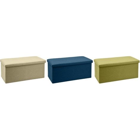 PANCA RICHIUDIBILE RETTANGOLARE POLIESTERE CM76X38X38