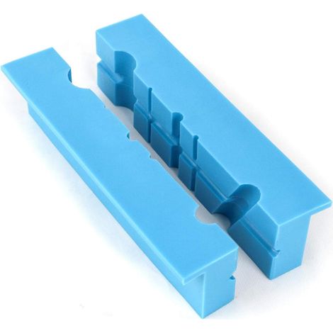 Mâchoires d'étau 5,5" mâchoires souples en nylon, utilisées pour la fabrication d'armes à feu, le travail du bois, la fabrication de bijoux, les tuyaux (1/3)