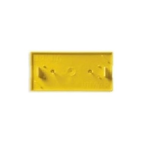 V71324 Coperchio Antimalta Protettivo per Scatole Giallo 4 Posti (1/3)