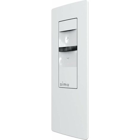 Émetteur mobile 1 canal – Télécommande pour stores et volets – Alimentation pile 3V CR2430 – Portée 150m en champ libre – Simu (1/5)