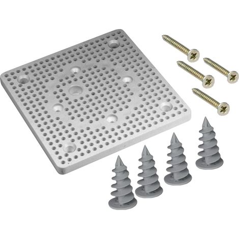 Montageplatte 110×110 für Wände mit Polystyrol PMST60 (1/4)
