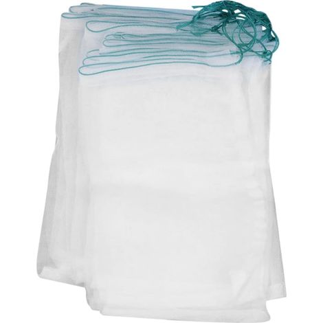 25x Sacs De Protection des Fruits Sac De Couverture(25mm25mm) en Filet De Fruits Sac en Filet De Nylon Sac De Protection Plante Pitaya Cordon Superposition Réseau (1/5)