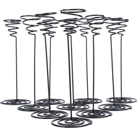 Lot de 10 supports de table tendance pour plantes aériennes, avec présentoir. (1/5)