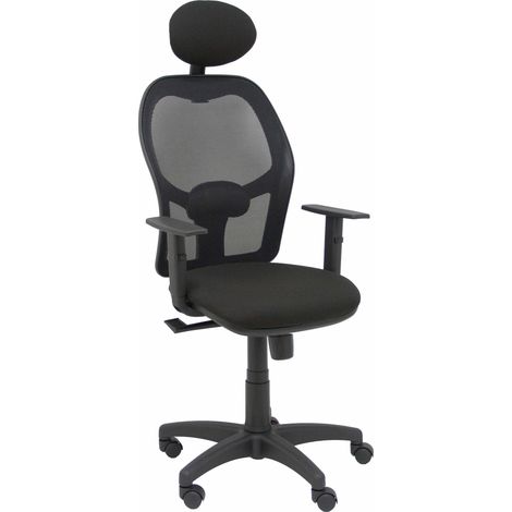 Sedia Ufficio con Poggiatesta Alocén Piqueras y Crespo B10CRNC Nero (1/5)