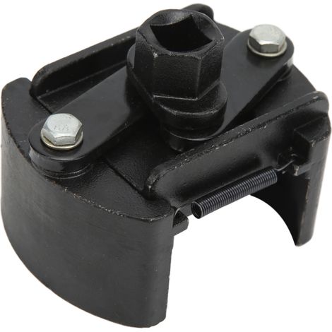 Clé à filtre à huile en forme de U, 2 griffes, réglable, en acier moulé, universelle pour filtres à carburant de 80 à 105 mm (1/5)