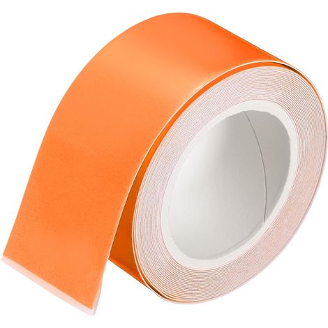 Ruban adhésif lumineux foncé Sourcing Map 9,8 pi x 1 po, orange, pour la décoration nocturne et