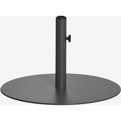 Pied de parasol rond Ø60 cm en acier Peuet SKLUM Gris Graphite