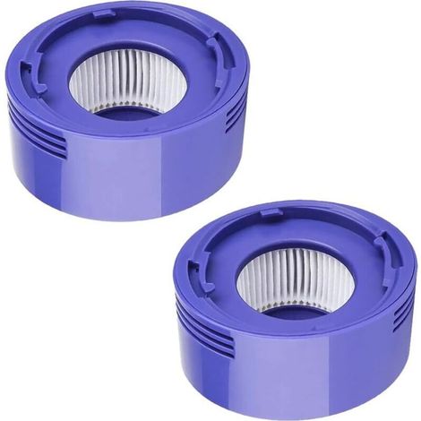 V7 V8 Filtres pour Dyson V7 V8 Animal Plus Extra Absolute Motorhead Filtre, 2 Post-filtres HEPA