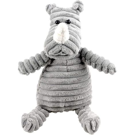 Jouets pour chiens Rhinocéros gris-