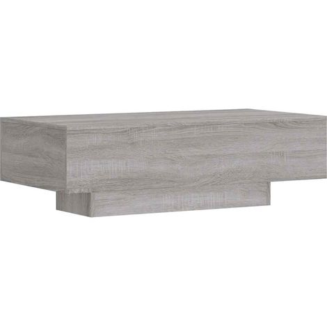 Maison Exclusive - Couchtisch Grau Sonoma 100x49,5x31 cm Holzwerk