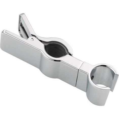 Universal shower head holder, adjustable diameter shower head holder 20-25mm (silver) (1/5)