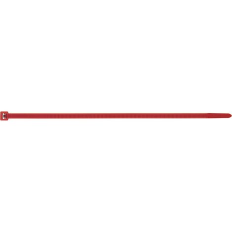 BN-CO - FASCETTA NYLON (POLIAMMIDE 6.6) COLORI 04,8X0290-RO ( 100 pz.)