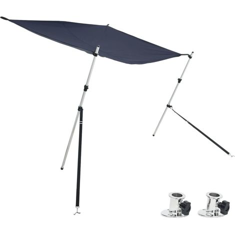 Kit d'extension d'ombrage T-Top bleu 170x170x(113-182,5) cm