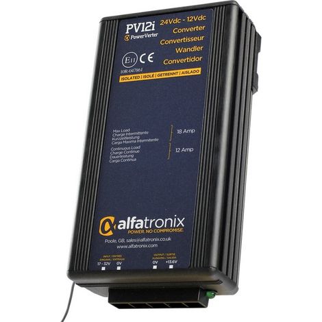 Alfatronix Convertisseur Dc-Dc 24V-12V 12-18A Isolé