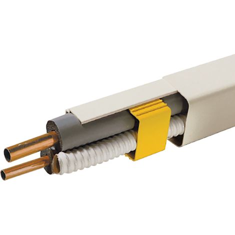 Farbige Filmrinne in Weiß - 2 m 60x45