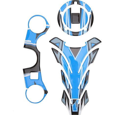 Autocollant réfléchissant 3D pour bouchon de réservoir d'essence Suzuki GSXR 600 750 1000 K6 K7 K8 K9 L1 (1/5)