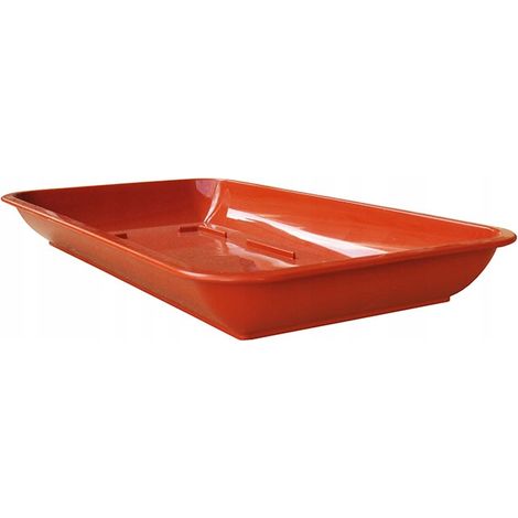 Jardinera de balcón de 30 cm en terracota