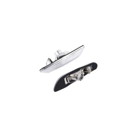 pour clignotant latéraux bmw e92 pour clignotant bmw e90 Feu de position latéral, 1 paire de clignotants latéraux en ABS sans ampoule pour E90 E91 E92 E93 série 3 2006-2011(blanc) - Crezuo (1/4)