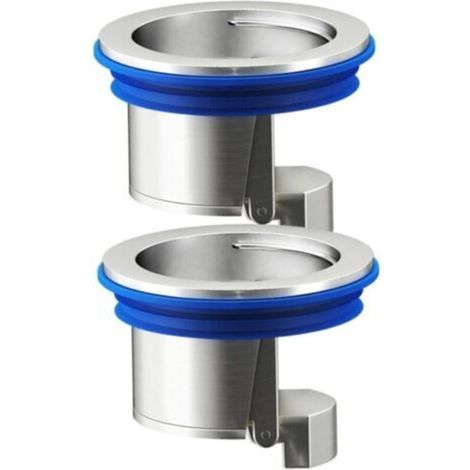Anti-odeurs Siphon De Sol Anti-refoulement Siphon De Sol Anti-refoulement 2 Pièces Core Douche Drain Anti-Retour Bouchon De Vidange Bouchon De Vidange Égout Attrape-Cheveux pour Cuisine Salle De Bain (1/4)