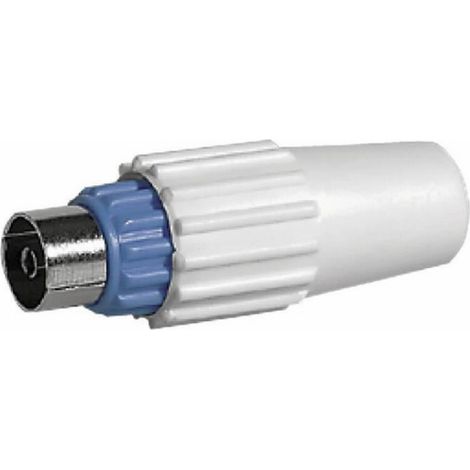 fiche télévision - mâle - iec 9.5 mm - pour câble coaxial - fracarro cim95