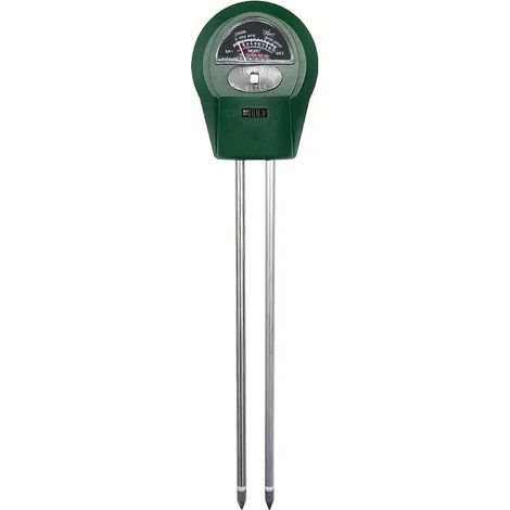 Medidor de humedad del suelo, pH y luz 3 en 1 de alta precisión: ideal para plantas de interior, jardines y balcones. (1/4)