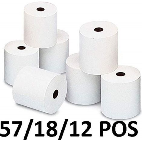 Rotoli Termici 57 D.38 Per Pos (10 Pezzi)