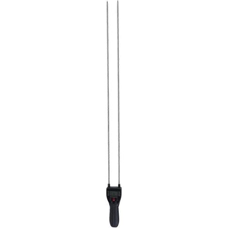 Getreidefeuchtemessgerät 900 mm Doppelsonde Wassergehaltsanalysator mit Sprachausgabe für Weizen, Reis und Sojabohnen