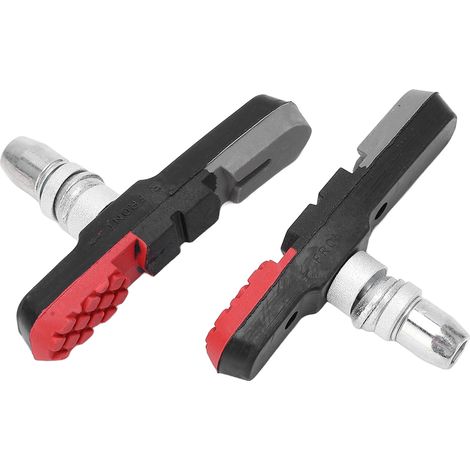 2 pièces plaquettes de frein vélo 73mm universelles tout temps pour V-Brake, compatible VTT et vélo de route (1/5)