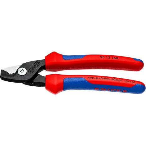Draper 26112 KNIPEX 95 12 160 SB StepCut Cable Shears, 160mm