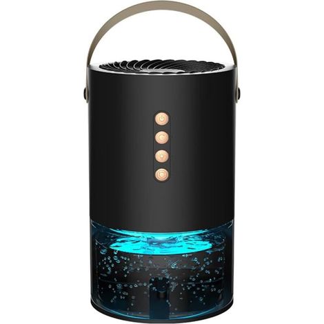 Déshumidificateur compact 45 oz – 3 modes, arrêt automatique et faible bruit pour maison, salle de bain ou chambre