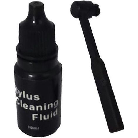 Kit de Nettoyage Stylophone Platine Vinyle - Brosse et Liquide Anti-Statique pour Cellules Phono (1/4)