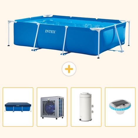 Intex Piscine Tubulaire Rectangulaire - 300x200x75 cm - 5-pièces S1 (1/5)