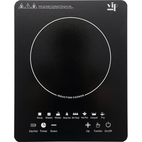 Portable Induction Hob Cooktop Burner with Multi-Function Portable Electric Hob Induction Cooker Cooktop Countertop Burner with Sensor Touch 8 Gears And LED Display (1/5)