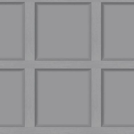 Grey Wood Panel Effect Wallpaper Holden Decor Modern Contemporary (1/4)