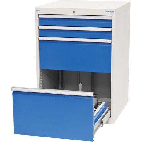 CNC-Schubladenschrank, Tiefe 736 mm, R 24-24, Schubladenanzahl: 4 Maße in mm (BxTxH): 705 x 736 x 1019 (1/3)