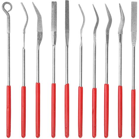 Jeu de limes diamantées - Abrasifs courants - Formes spéciales - Meulage - Outils manuels multifonctions (1/5)