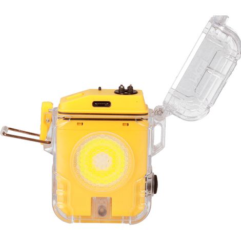 LED-Taschenlampe/Feuersteinbogen, Firestrike 500 Lm, 5 W, 59 x 30 x 73 mm