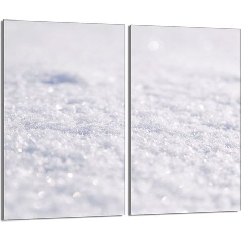 Glasschutzplatte für Herd 2x30x52 Weiß (1/5)