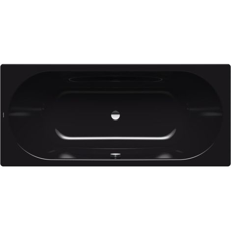 Baignoire Vaio Duo, noire, 180 x 80 cm (1/2)